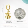 image:imageCicy Bell Halloween Ghost Earrings for Women 18K Gold Plated Dangle EarringGold
