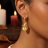image:imageCicy Bell Halloween Ghost Earrings for Women 18K Gold Plated Dangle EarringGold