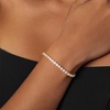 image:imageCicy Bell 18k Gold Plated Classic Tennis Bracelets for WomenGold