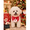 image:imageCicy Bell 2 Pairs Christmas Dog Bandana Adjustable Pet Scarf Holiday WearFlower