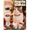 image:imageCicy Bell Christmas Dog Cat Collar Bell Bow Adjustable Holiday Pet CollarsRedGreen