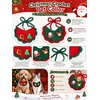 image:imageCicy Bell Christmas Dog Collar Cat Bandana Handmade Pet Scarf SetFlower