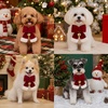 image:imageCicy Bell Christmas Velvet Pet Collar Breakaway with Bow Bell for Cats DogsSmall