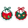 image:imageCicy Bell Christmas Dog Collar Cat Bandana Handmade Pet Scarf SetFlower