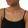 image:imageCicy Bell Birthstone Necklace For Women 18k Gold Plated Pendant NecklaceDecemberDresden Blue