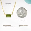 image:imageCicy Bell Birthstone Necklace For Women 18k Gold Plated Pendant NecklaceHerbal Garden