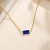 image:imageCicy Bell Birthstone Necklace For Women 18k Gold Plated Pendant NecklaceIce Melt
