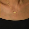 image:imageCicy Bell Birthstone Necklace For Women 18k Gold Plated Pendant NecklaceNovemberYellow