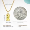 image:imageCicy Bell Birthstone Necklace For Women 18k Gold Plated Pendant NecklaceStyle BYellow