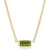 image:imageCicy Bell Birthstone Necklace For Women 18k Gold Plated Pendant NecklaceHerbal Garden