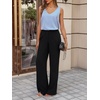 image:imageCicy Bell Womens Silk Satin Tank Tops V Neck Dressy Casual Camisole BlousesBlue