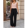 image:imageCicy Bell Womens Silk Satin Tank Tops V Neck Dressy Casual Camisole BlousesPink