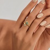 image:imageCicy Bell Evil Eye Rings For Women 18k Plated Dainty CZ Stackable Ring GiftGold