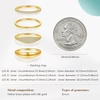 image:imageCicy Bell Stackable Rings for Women 18K Gold Plated Non Tarnish Ring SetGold