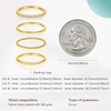 image:imageCicy Bell Stackable Rings for Women 18K Gold Plated Non Tarnish Ring SetGoldStyle B