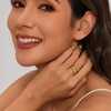 image:imageCicy Bell Stackable Rings for Women 18K Gold Plated Non Tarnish Ring SetGoldStyle D