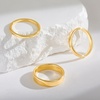 image:imageCicy Bell Stackable Rings for Women 18K Gold Plated Non Tarnish Ring SetGoldStyle E