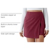image:imageCicy Bell Womens Corduroy Mini Skirt High Waisted Aline Fall SkirtsBurgundy