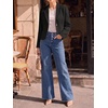 image:imageCicy Bell Womens Cropped Tweed Blazers Business Casual Suit Jackets BlazerBlack