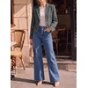 image:imageCicy Bell Womens Cropped Tweed Blazers Business Casual Suit Jackets BlazerBlackwhite