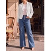 image:imageCicy Bell Womens Cropped Tweed Blazers Business Casual Suit Jackets BlazerWhite