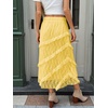 image:imageCicy Bell Womens Lace Ruffle Maxi Skirt Boho High Waist Floral Long SkirtsYellow