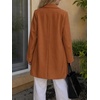 image:imageCicy Bell Womens Long Blazers Business Casual Open Front Lapel Suit JacketBrown
