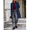 image:imageCicy Bell Womens Long Blazers Business Casual Open Front Lapel Suit JacketNavy