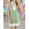 image:imageCicy Bell Womens Summer Floral Print Beach Casual V Neck Boho Mini DressesGreen