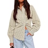Plaid Beige