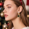 image:imageCicy Bell 2 Pairs Christmas Earrings for Women 14K Gold Plated Earring SetsGoldA