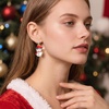 image:imageCicy Bell 2 Pairs Christmas Earrings for Women 14K Gold Plated Earring SetsGoldA