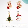 image:imageCicy Bell 2 Pairs Christmas Earrings for Women 14K Gold Plated Earring SetsGoldA