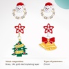 image:imageCicy Bell 2 Pairs Christmas Earrings for Women 14K Gold Plated Earring SetsGoldD
