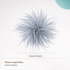 image:imageCicy Bell Ostrich Feather Brooch Pin For Women Large Floral Lapel PinsPurple