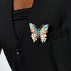 image:imageCicy Bell Womens Butterfly Flower Brooch Pin Enamel Rhinestone Lapel PinsGoldB