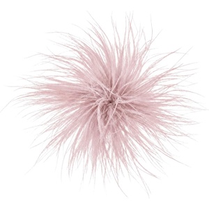 image:imageCicy Bell Ostrich Feather Brooch Pin For Women Large Floral Lapel PinsIcy Pink