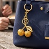 image:imageCicy Bell Womens Cherry Bubble Initial Bag Charms Sparkling Cute Key ChainsGold