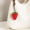 image:imageCicy Bell Womens Cherry Bubble Initial Bag Charms Sparkling Cute Key ChainsStrawberry