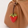 image:imageCicy Bell Womens Cherry Bubble Initial Bag Charms Sparkling Cute Key ChainsStrawberry