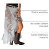 image:imageCicy Bell Womens Lace Maxi Skirt Summer Festival Outfit Sexy Beach Cover upGery