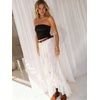 image:imageCicy Bell Womens Lace Maxi Skirt Summer Festival Outfit Sexy Beach Cover upWhite